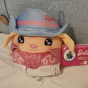 Barbie Cowgirl Plush - Pink and Light Blue